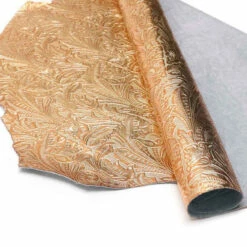 Gilded Floral Embossed Sides -Leather Goods Sales Shop GFES.Large .02