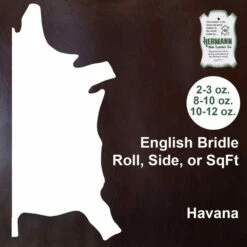 Hermann Oak Bridle - Havana