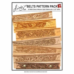 Jim Linnell Patterns 15 Jim Linnell Patterns -Leather Goods Sales Shop JLPAT.Belt20Pattern20Pack202.01