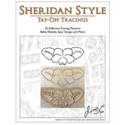 Jim Linnell Patterns 14 Jim Linnell Patterns -Leather Goods Sales Shop JLPAT.Sheridan20Style20Tap Off20Tracings.01