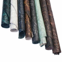 Paisley Embossed Cow