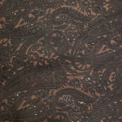 Paisley Embossed Cow -Leather Goods Sales Shop KSMR.Sahara20Sunset.02