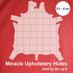 Miracle Upholstery 23 Miracle Upholstery -Leather Goods Sales Shop MIRUP.Red .Square20Foot.04