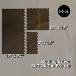 Bootleg Brown Oil Tan Pre-Cuts