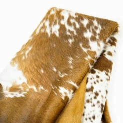 Red & White Speckled Cowhide Rugs 6 Red & White Speckled Cowhide Rugs -Leather Goods Sales Shop RWSR.SLC .03