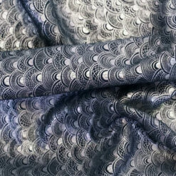 Mythical Koi Suede -Leather Goods Sales Shop SESC.Navy20Blue.04