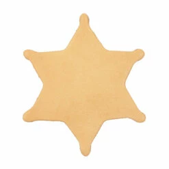 Camp & Craft Shape - Sheriff Star