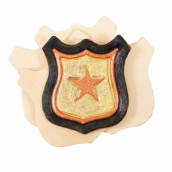 Camp & Craft Shape - Police Shield -Leather Goods Sales Shop SHP012.SLC .3
