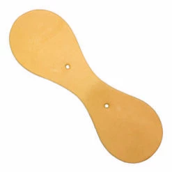 Leather Shape - Double Over Key Fob