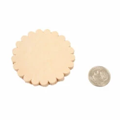 Leather Shape - Scallop Concho 6pk -Leather Goods Sales Shop SHP086.SLC .3