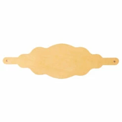 Wide Scalloped Bronc Halter Blank