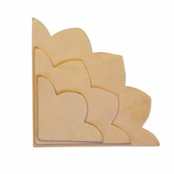 Shape - Squared Deco Corner - Small -Leather Goods Sales Shop SHP120.SLC .03