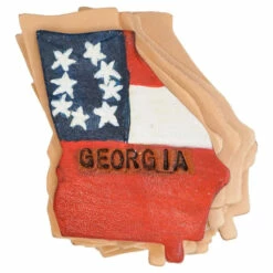 State Shape - Georgia -Leather Goods Sales Shop SHPGA.SLC .3