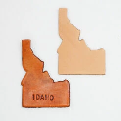 State Shape - Idaho -Leather Goods Sales Shop SHPID.SLC .2