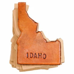 State Shape - Idaho -Leather Goods Sales Shop SHPID.SLC .3