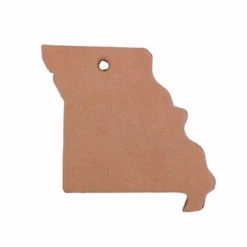 Missouri Key Chain Shape