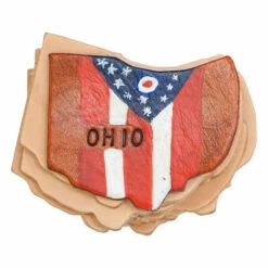 State Shape - Ohio 5 State Shape - Ohio -Leather Goods Sales Shop SHPOH.SLC .3