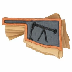 State Shape - Oklahoma 5 State Shape - Oklahoma -Leather Goods Sales Shop SHPOK.SLC .3