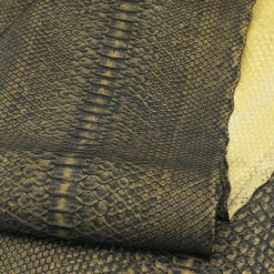 Safari Python Skin -Leather Goods Sales Shop SPSKN.Antique20Saddle.02